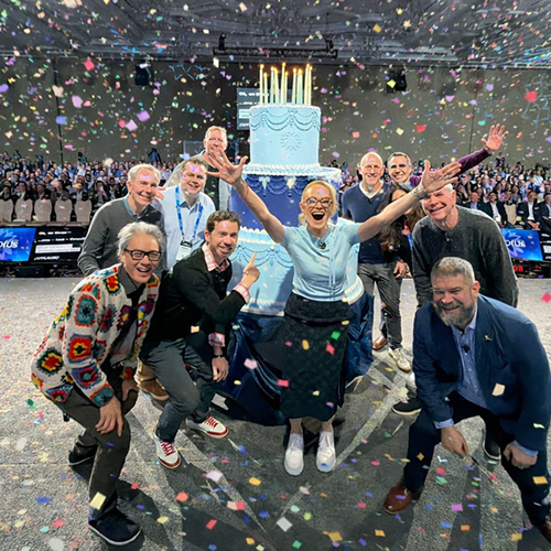 Coupa birthday cake