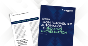 Fragmented Automation to Enduring Orchestration White Paper Image