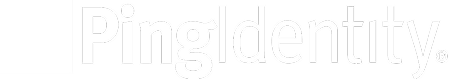 Ping Identity white logo