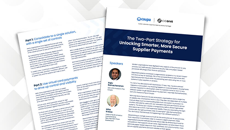 CFO Dive Executive Brief Secure Supplier Payments Strategy resource card