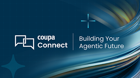 Coupa Connect Building Your Agentic Future Roadshow Resource Card