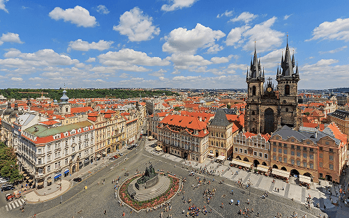Prague cityscape