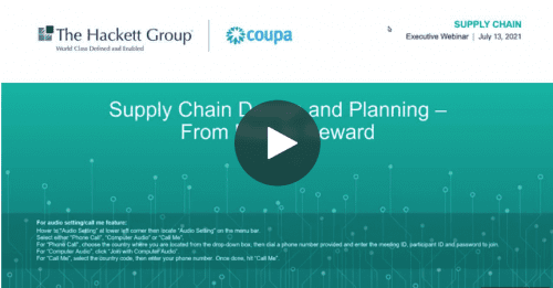 Supply Chain Design and Planning – From Risk to Reward