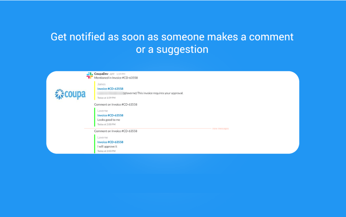 Slack notifications