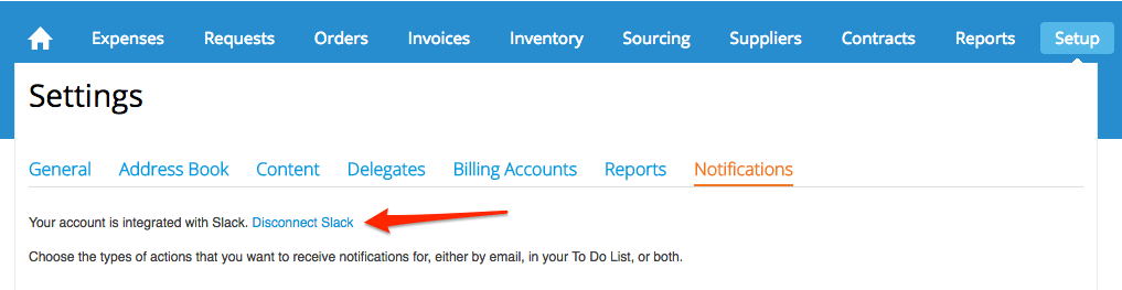 Discontinue receiving notifications