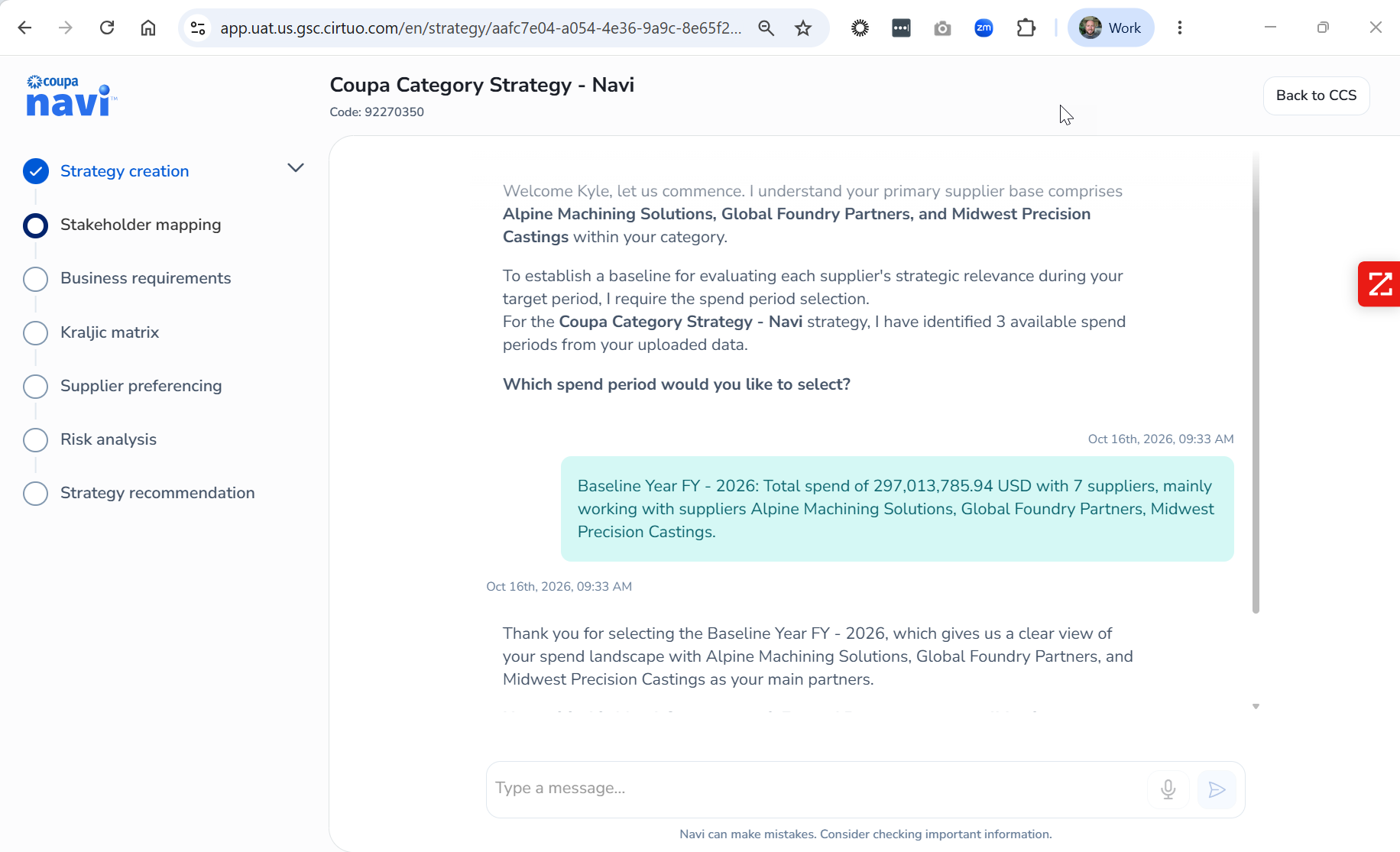 Category Strategy Dashboard